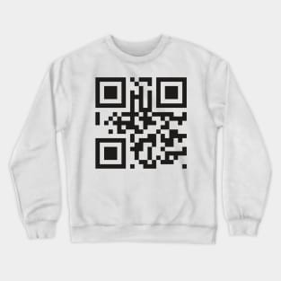 Let's Go Brandon in a QR Code :) Crewneck Sweatshirt